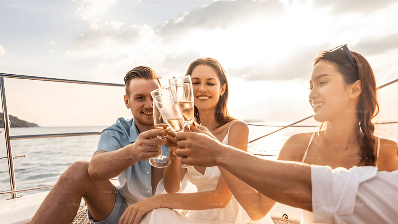 3-godzinny wspólny rejs o zachodzie słońca z Galle