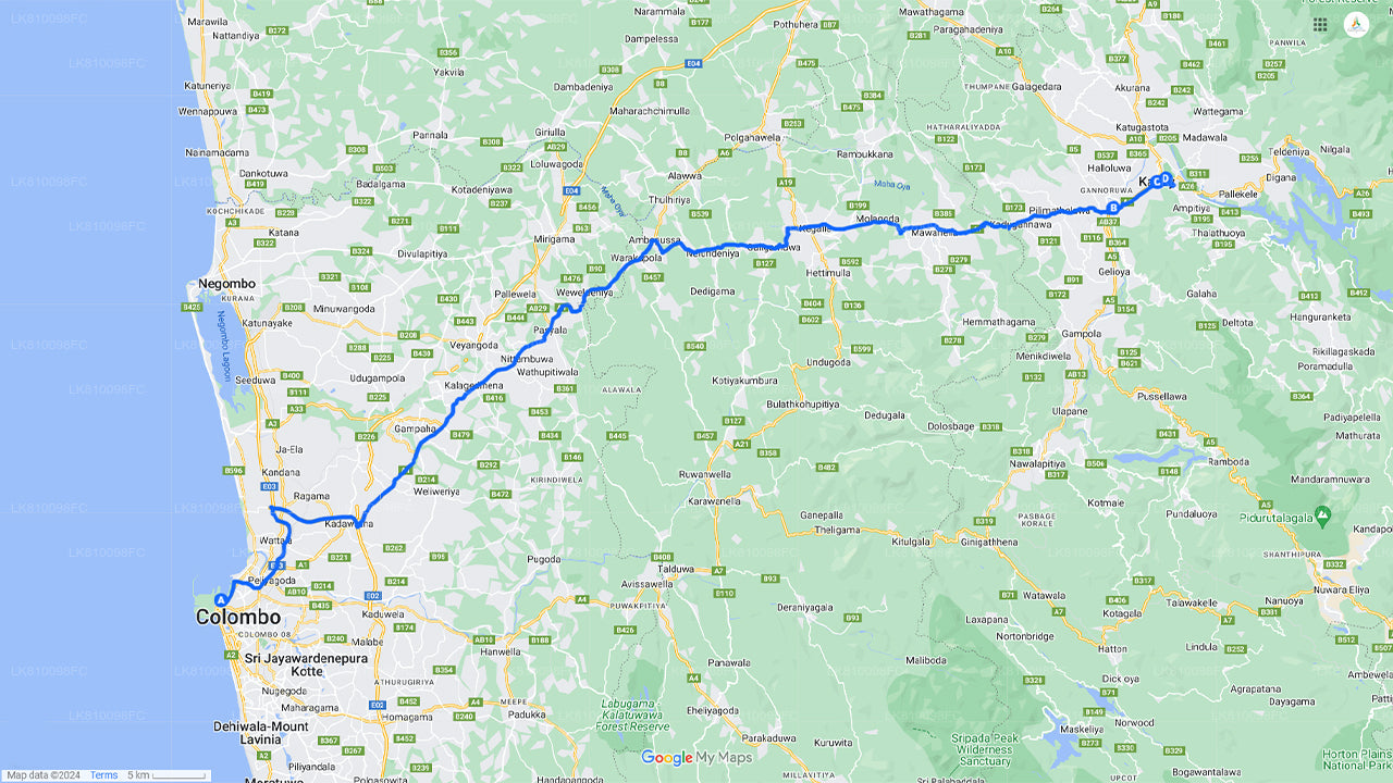 Wycieczka po mieście Kandy z portu w Kolombo