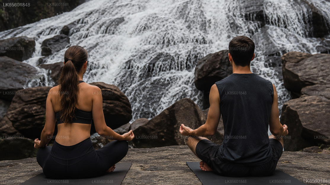 Waterfall Yoga Experience from Bandarawela