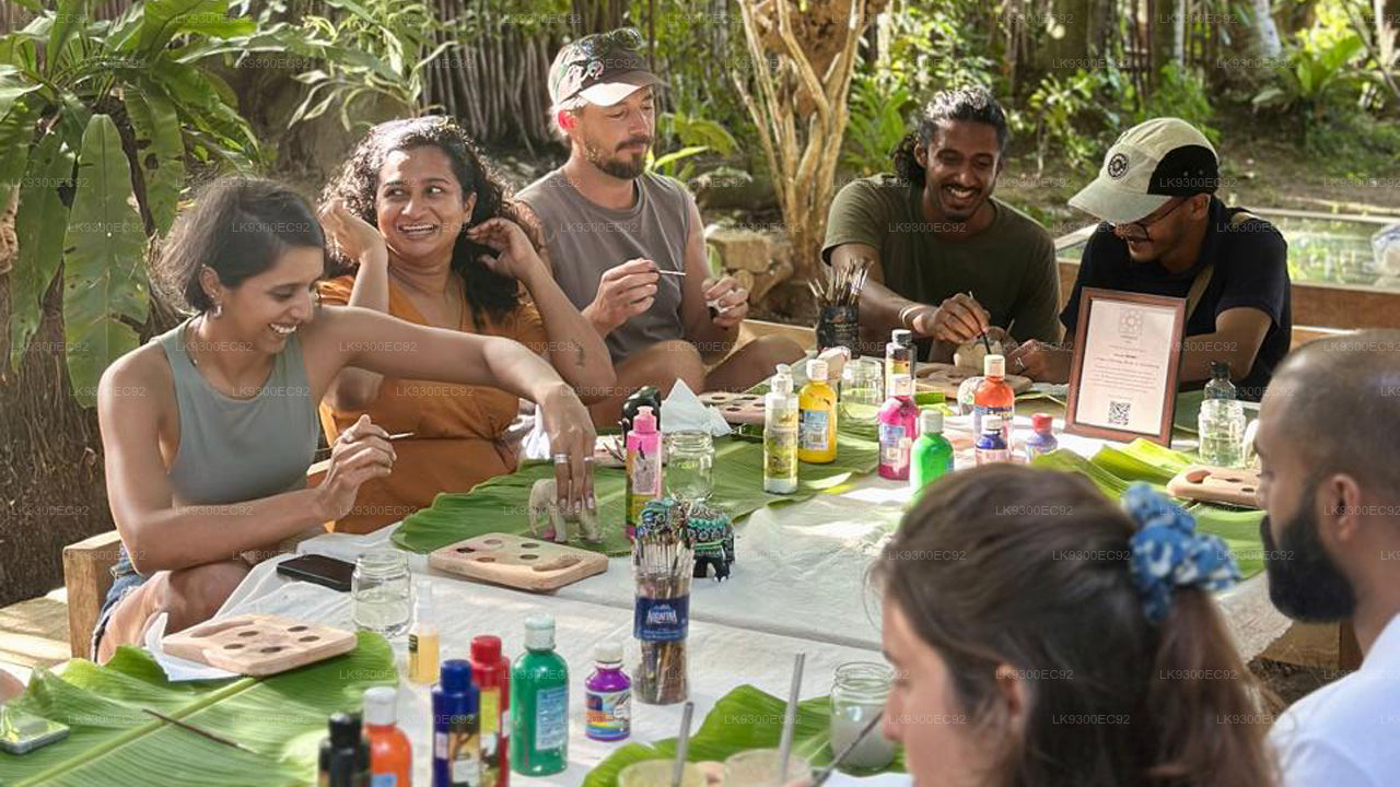 Elephant Painting and Storytelling Experience from Ahangama