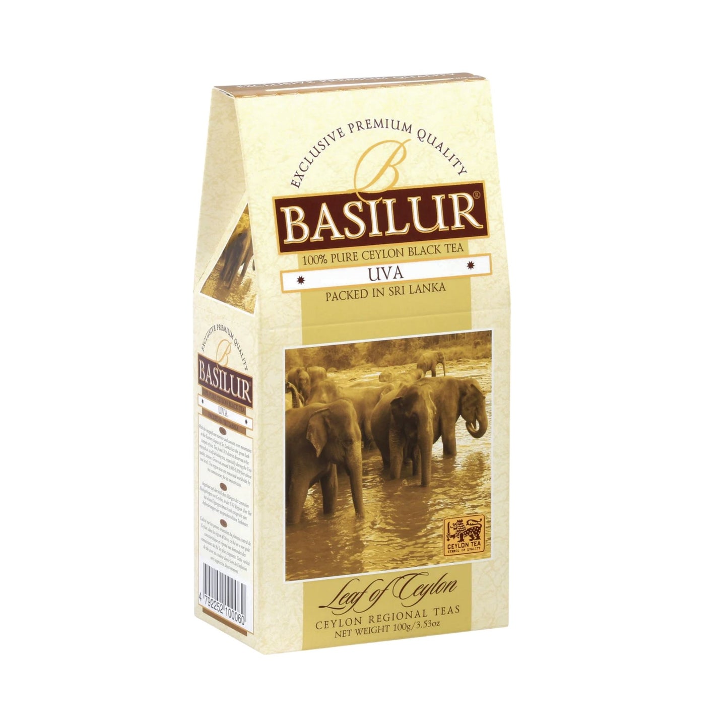 Basilur Leaf of Ceylon "Uva" Pure Black Tea (100g)