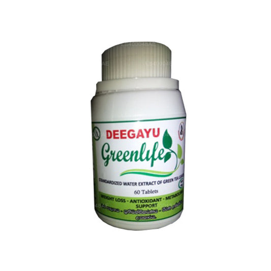 Tabletki z ekstraktem z zielonej herbaty Deegayu Greenlife (60 tabletek)