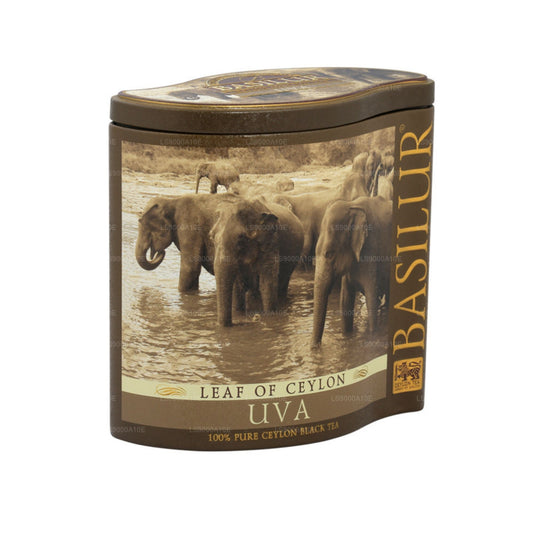 Basilur Liść Cejlonu „Uva” (100g) Caddy