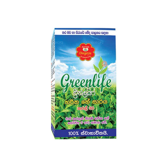 Deegayu Green Life Naturalny ekstrakt z zielonej herbaty w kapsułkach (30 kapsułek)