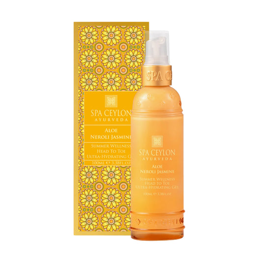 Spa Ceylon Aloe Neroli Jasmine Summer Wellness Head To Toe Ultra Hydrating Gel (100ml)