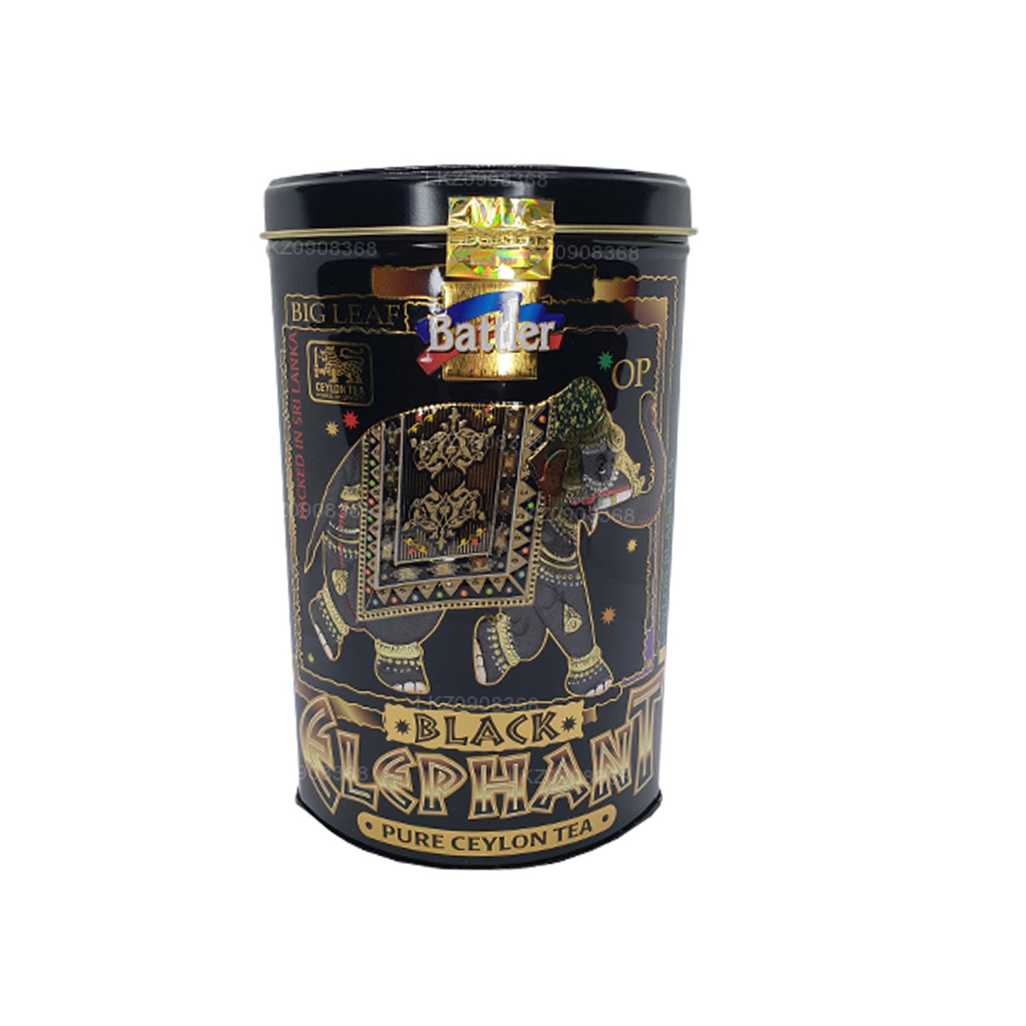 Battler Black Elephant OP Tin Caddy (100g)