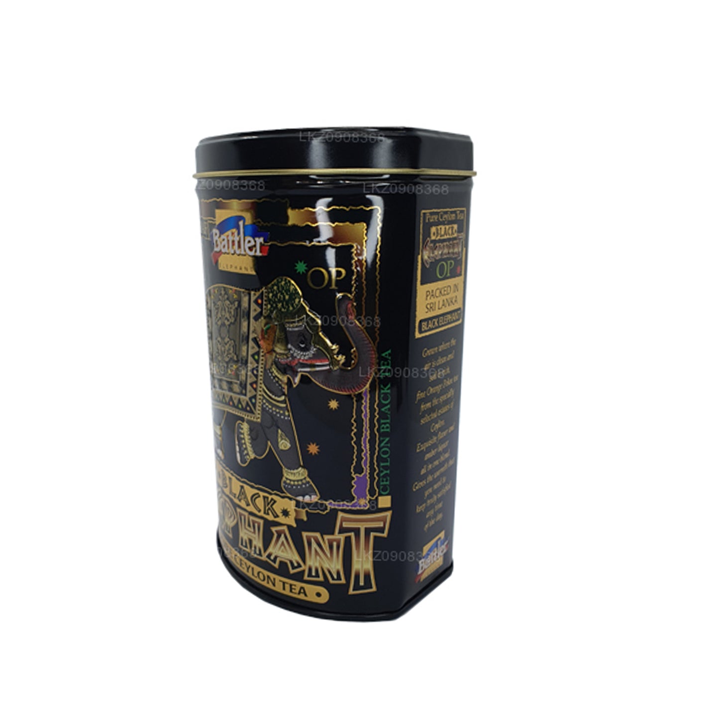Battler Black Elephant OP Tin Caddy (100g)