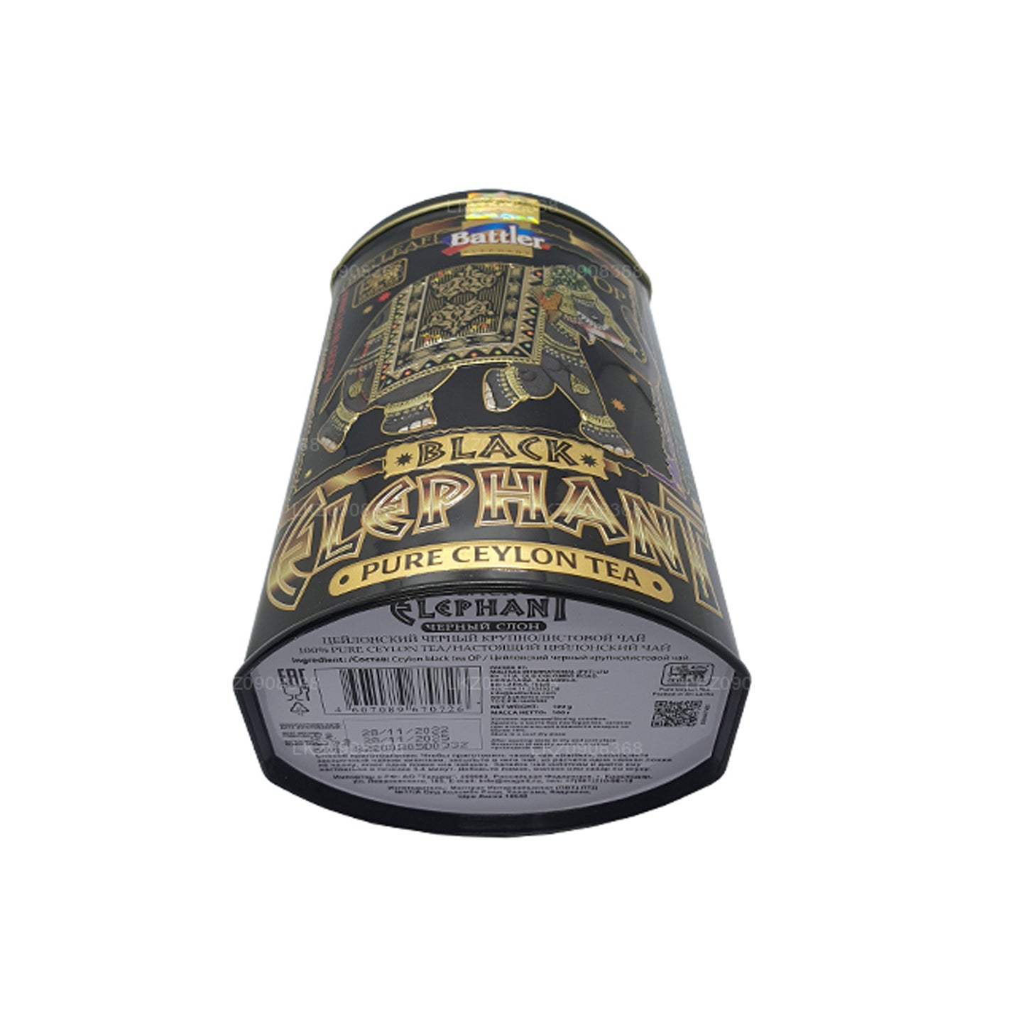 Battler Black Elephant OP Tin Caddy (100g)