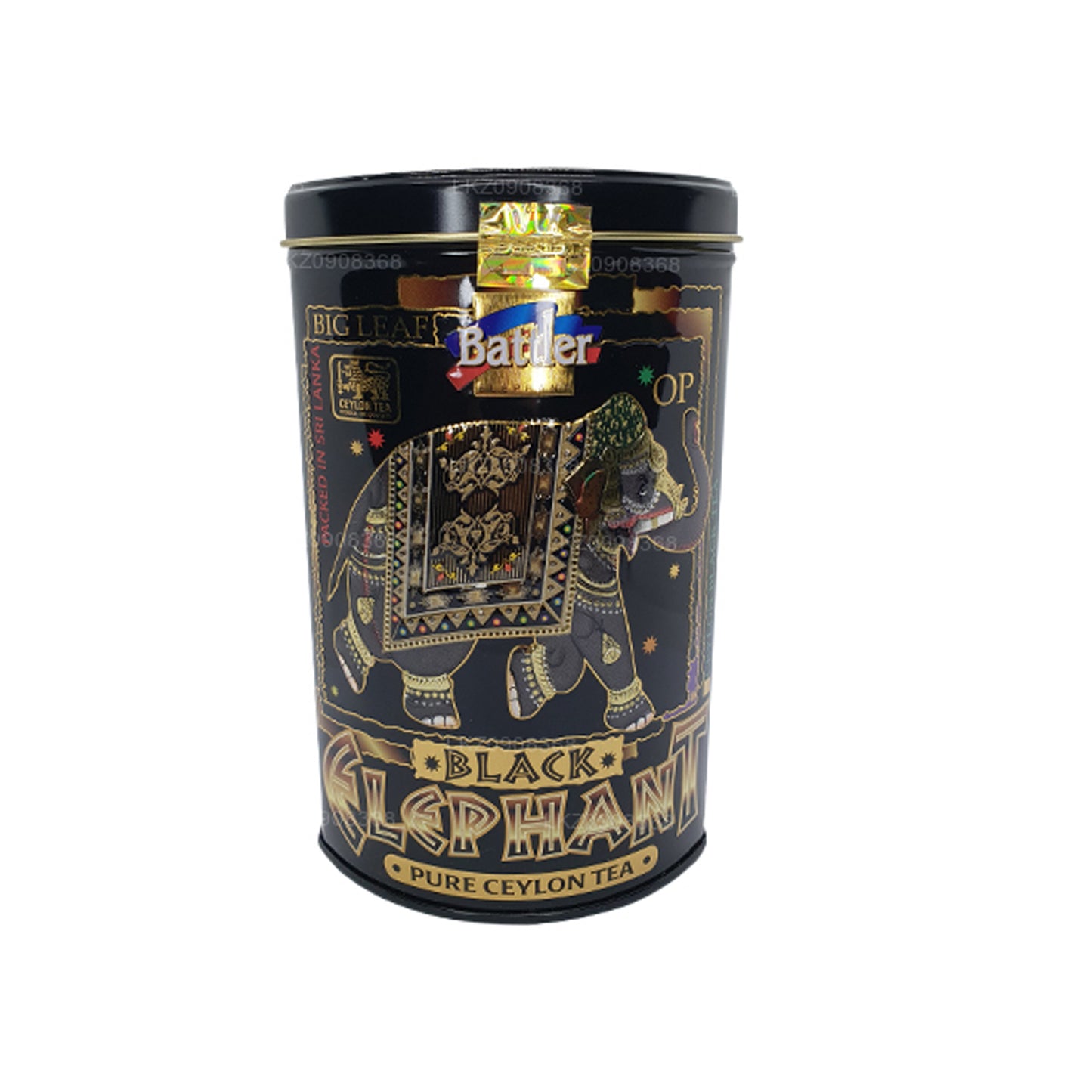 Battler Black Elephant OP Tin Caddy (100g)