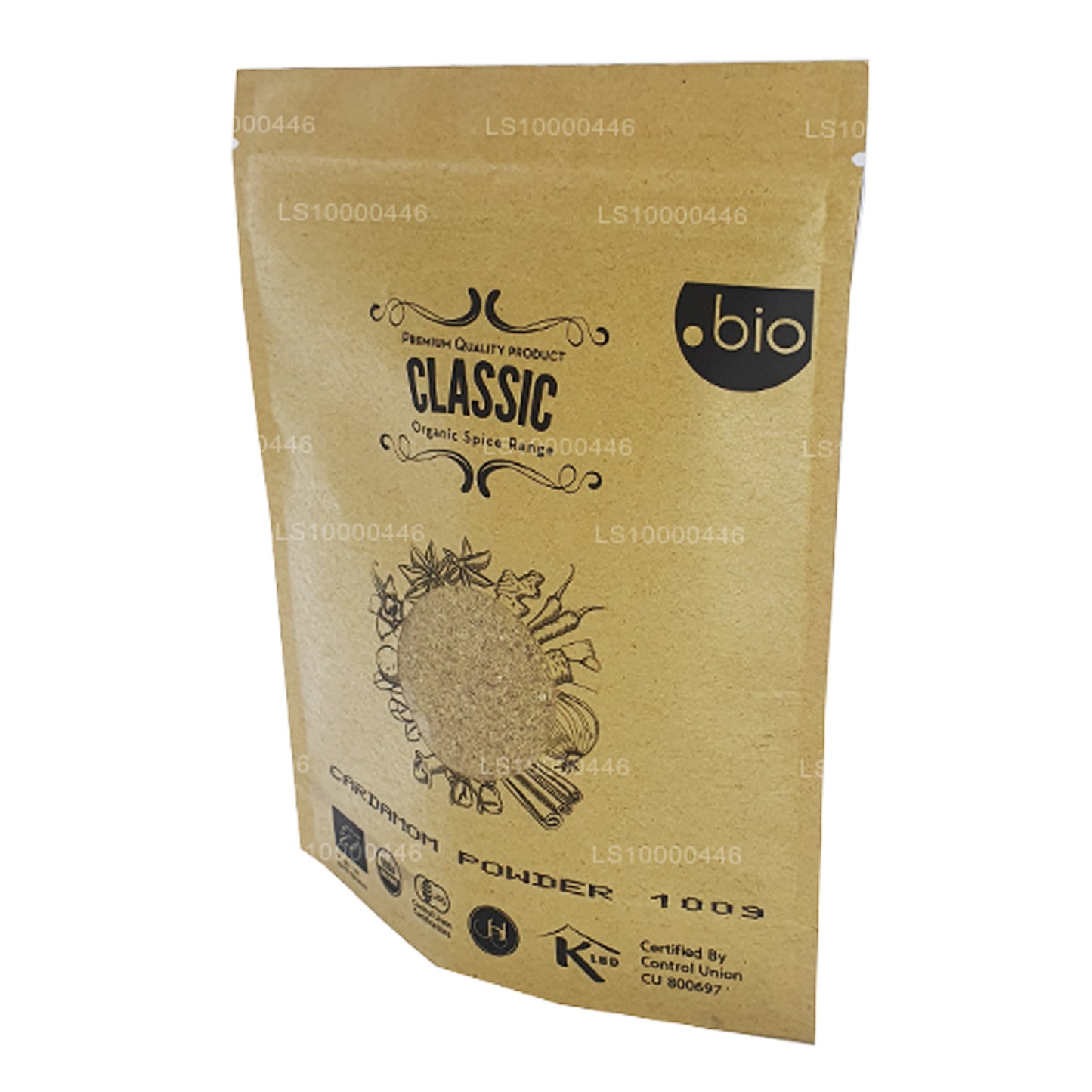 Organiczny proszek kardamonu w proszku