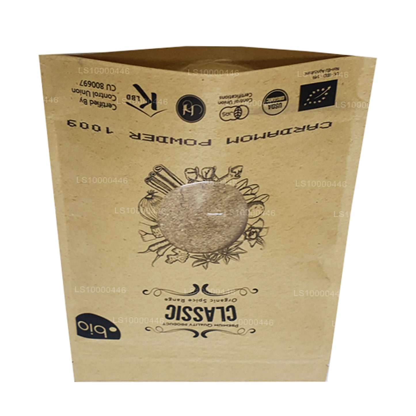 Organiczny proszek kardamonu w proszku