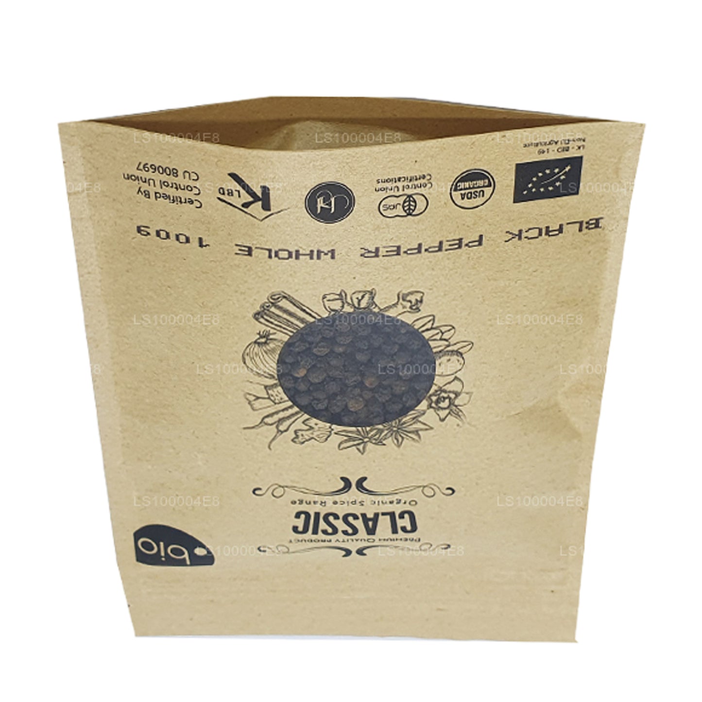 Lakpura Organiczny czarny pieprz cały