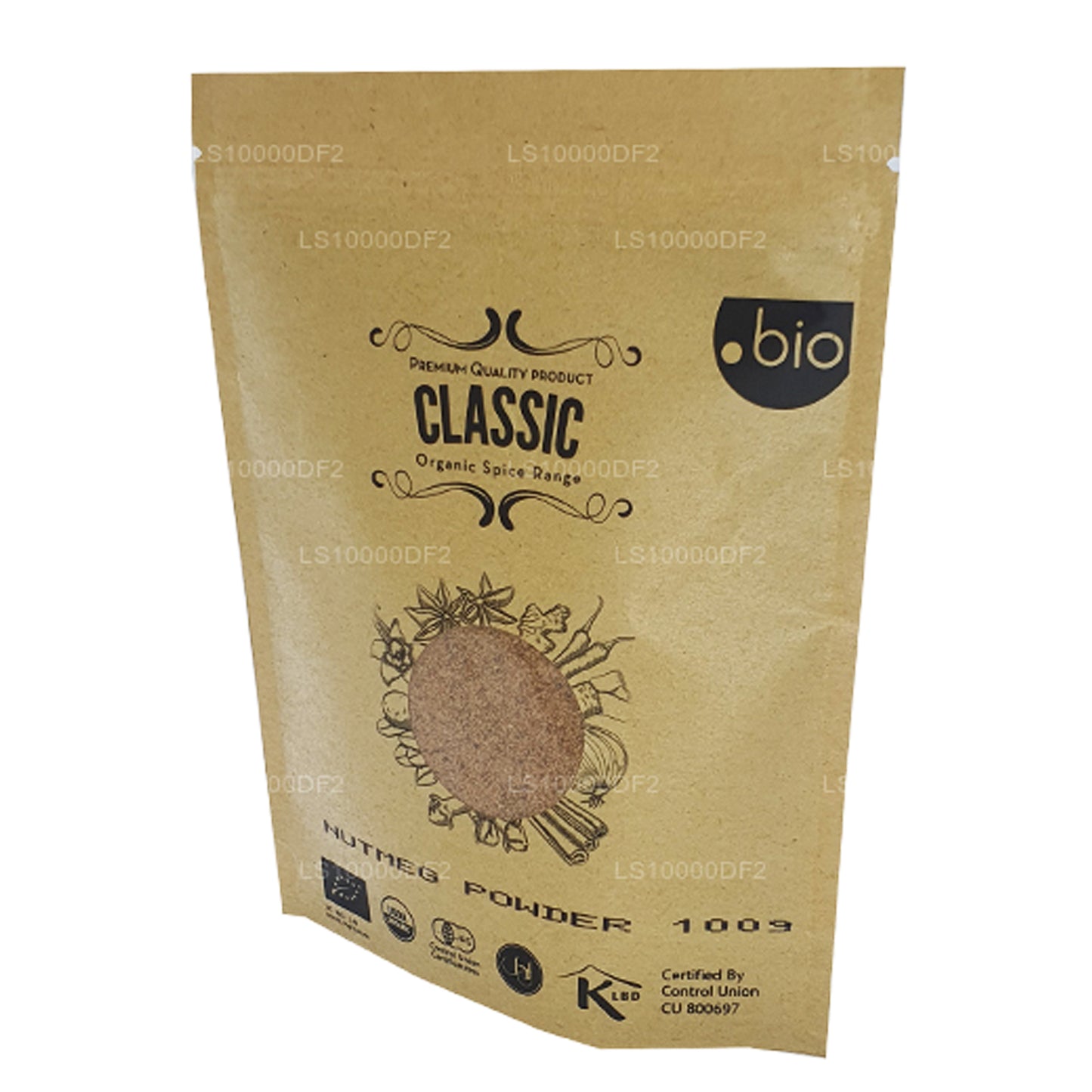 Lakpura Organiczna gałka muszkatołowa w proszku