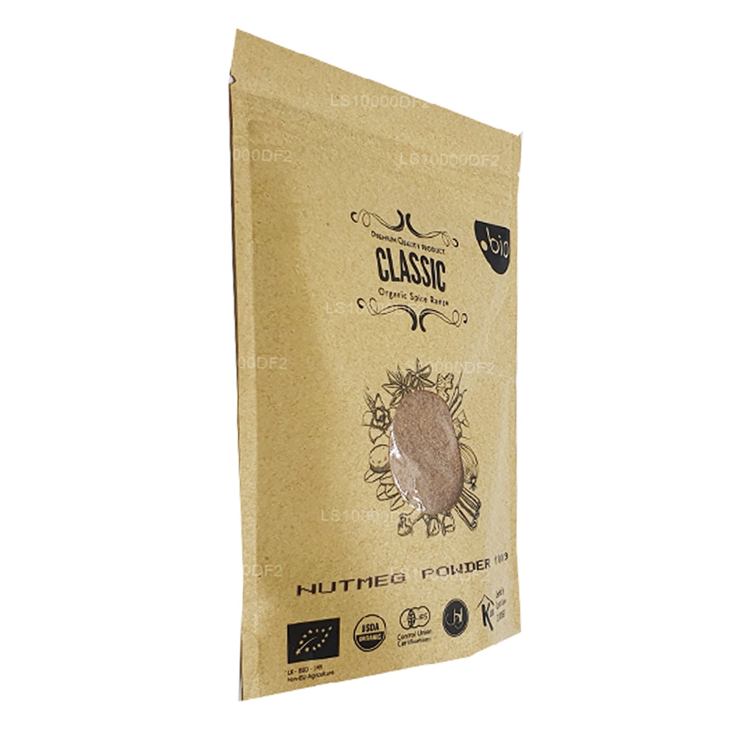 Lakpura Organiczna gałka muszkatołowa w proszku