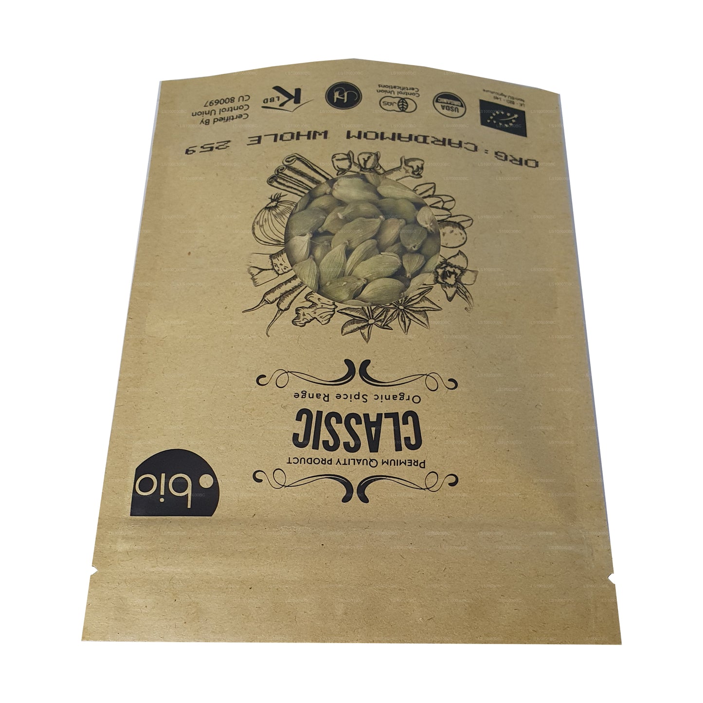 Organiczne strąki kardamonu Lakpura