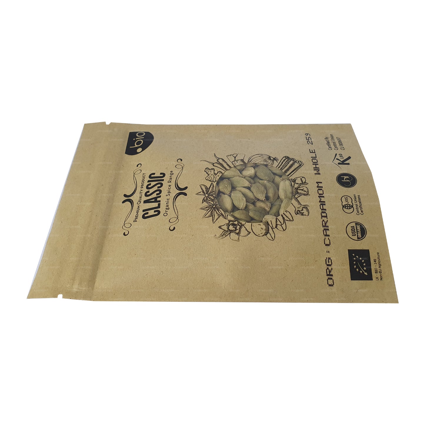 Organiczne strąki kardamonu Lakpura