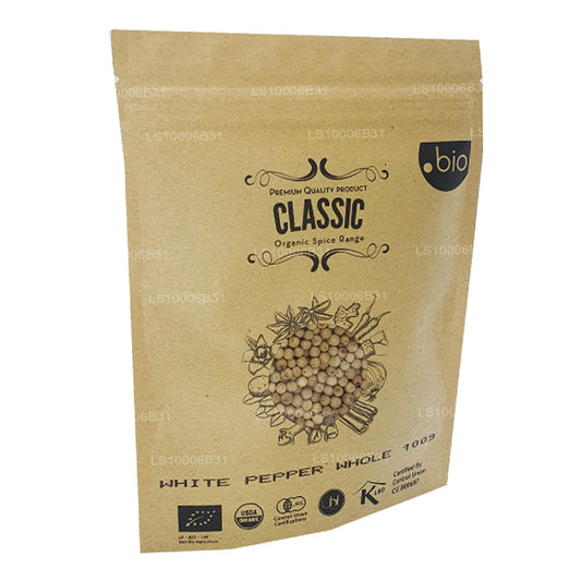 Lakpura Organiczny biały pieprz cały