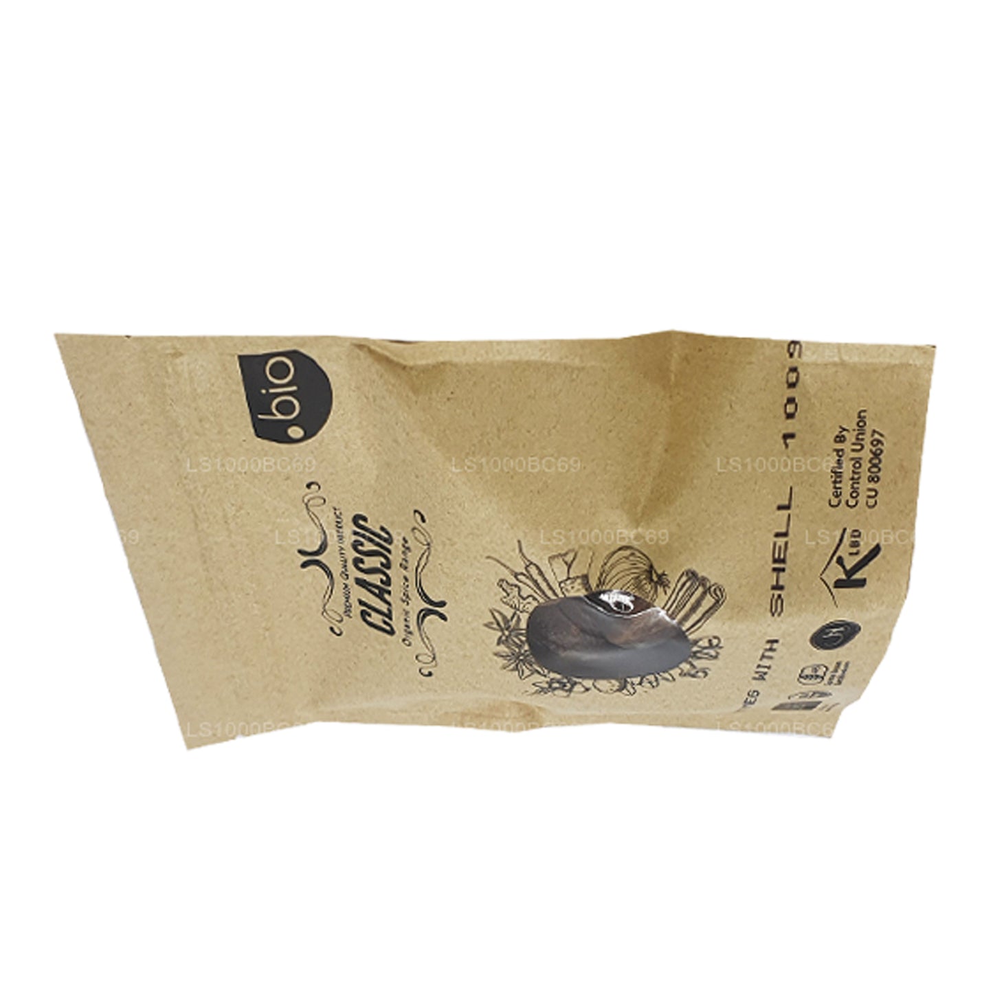 Lakpura Organiczna gałka muszkatołowa z muszli