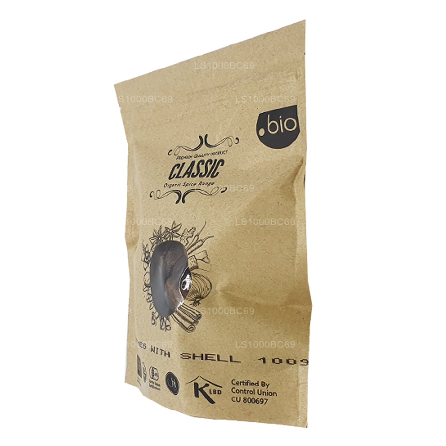 Lakpura Organiczna gałka muszkatołowa z muszli