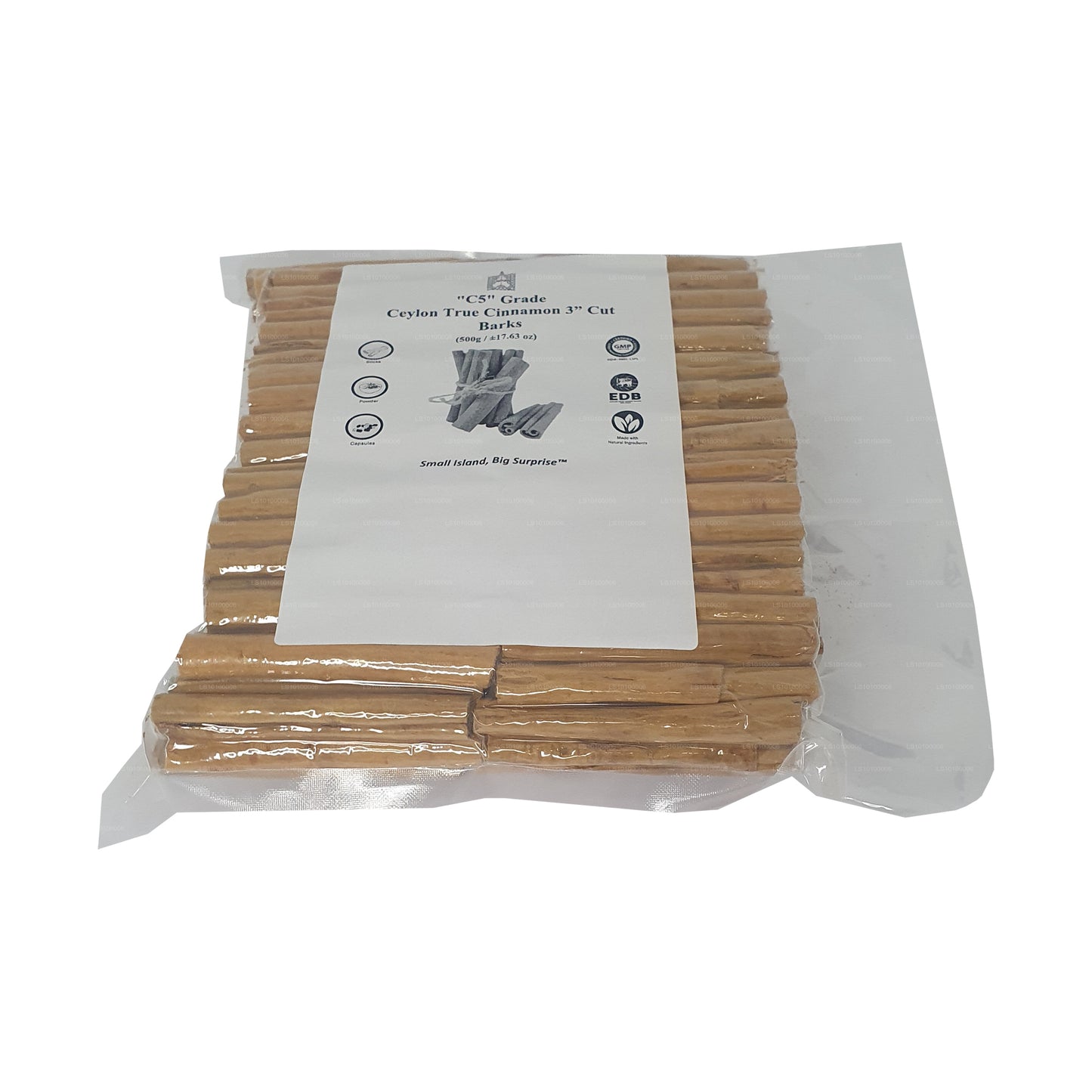 Lakpura „C5" klasy Ceylon True Cinnamon Barks Pack