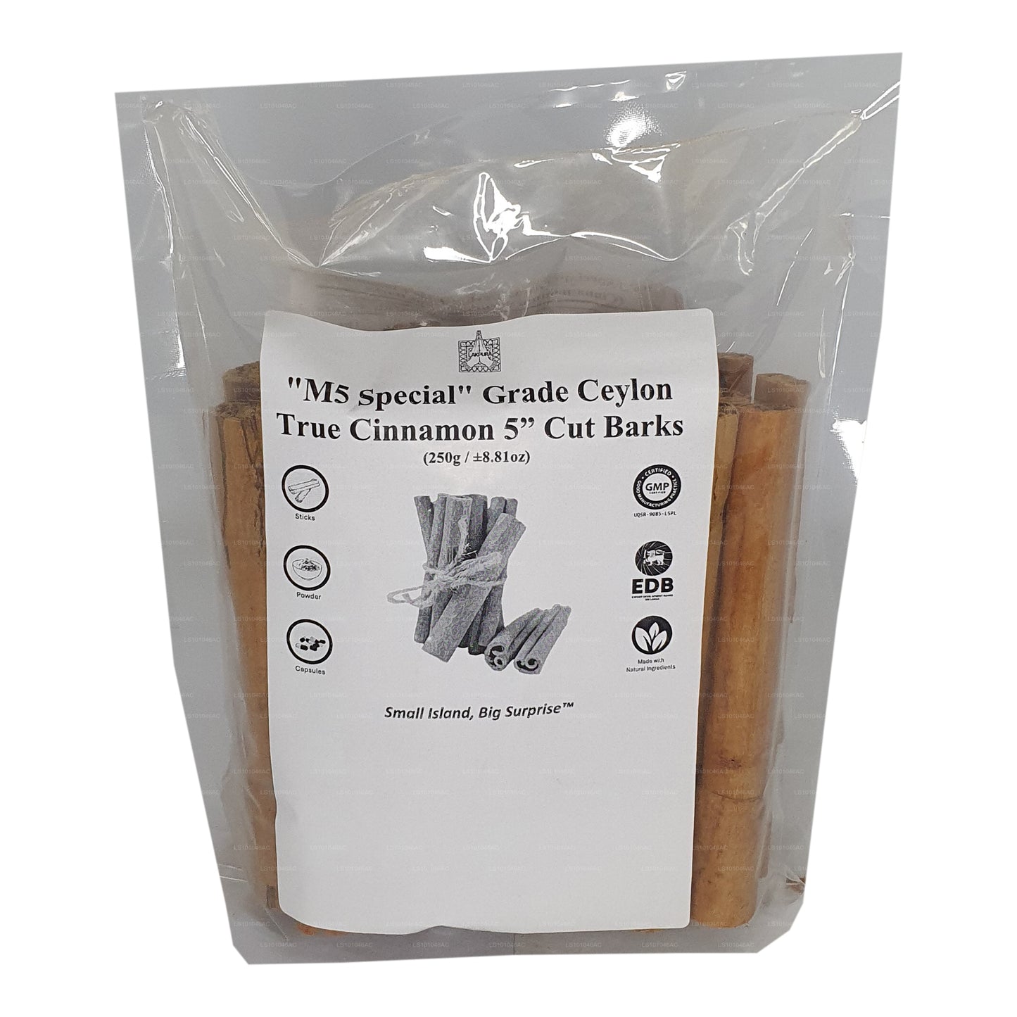 Lakpura „M5 Special” klasa Ceylon True Cinnamon Barks Pack