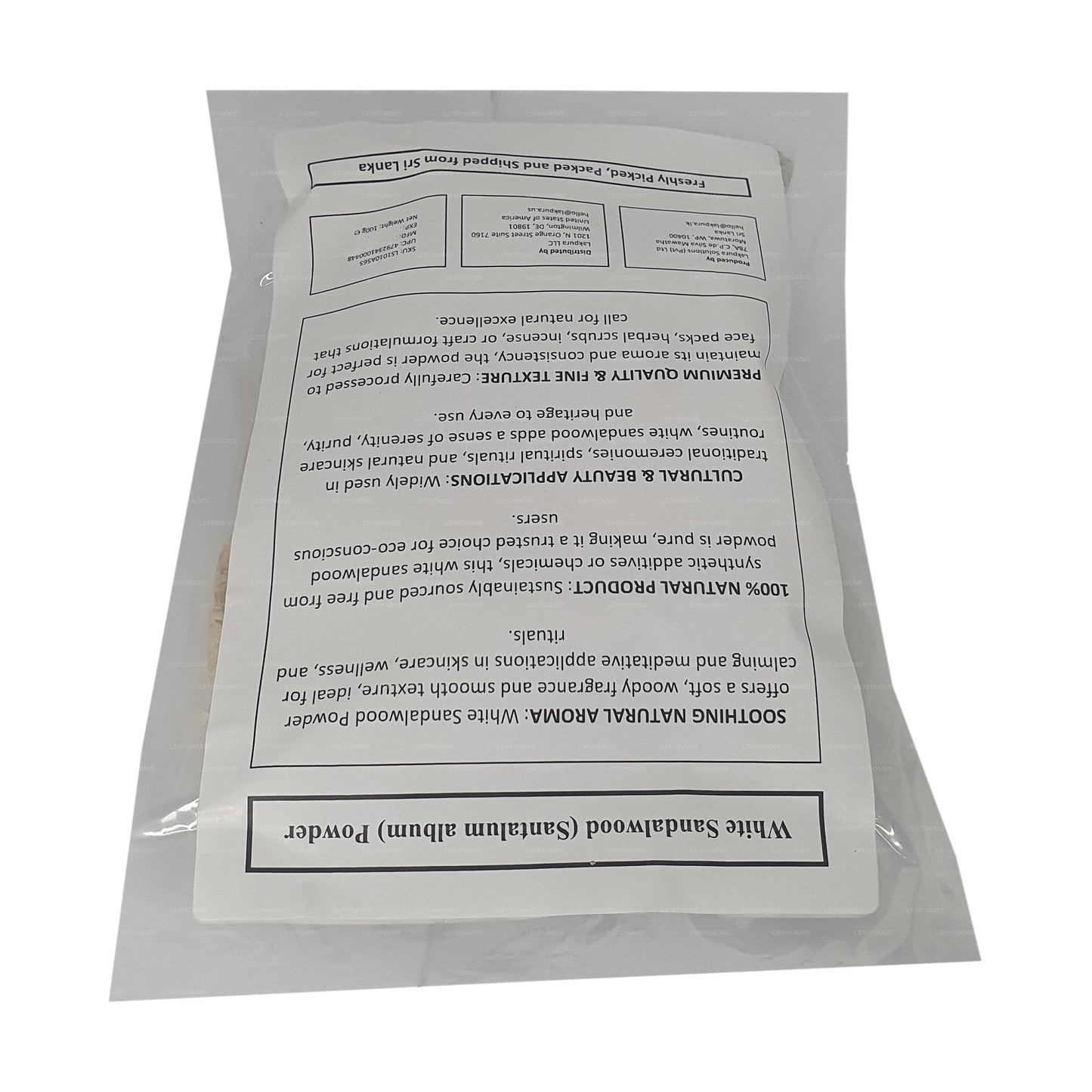 Lakpura Białe drzewo sandałowe w proszku (100g)