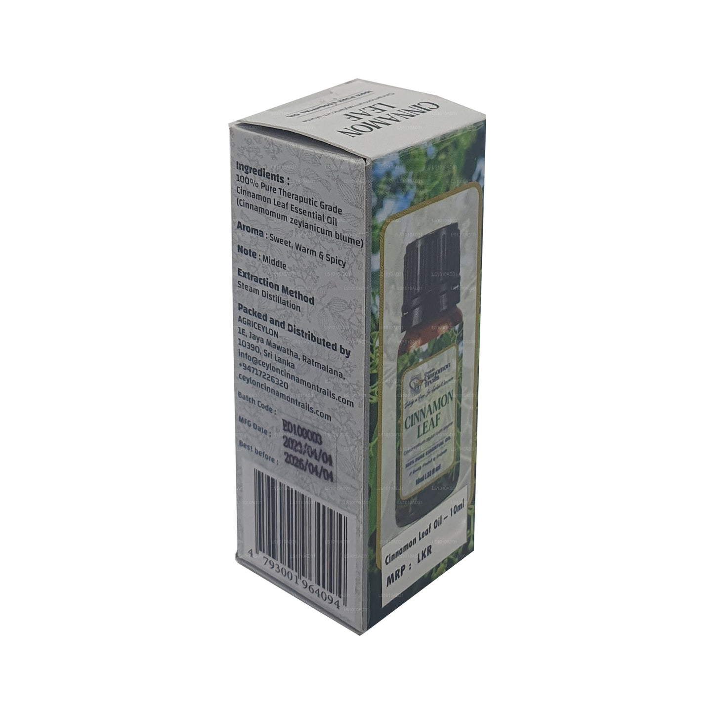 Ceylon Cinnamon Trails Olejek z liści cynamonu (10ml)