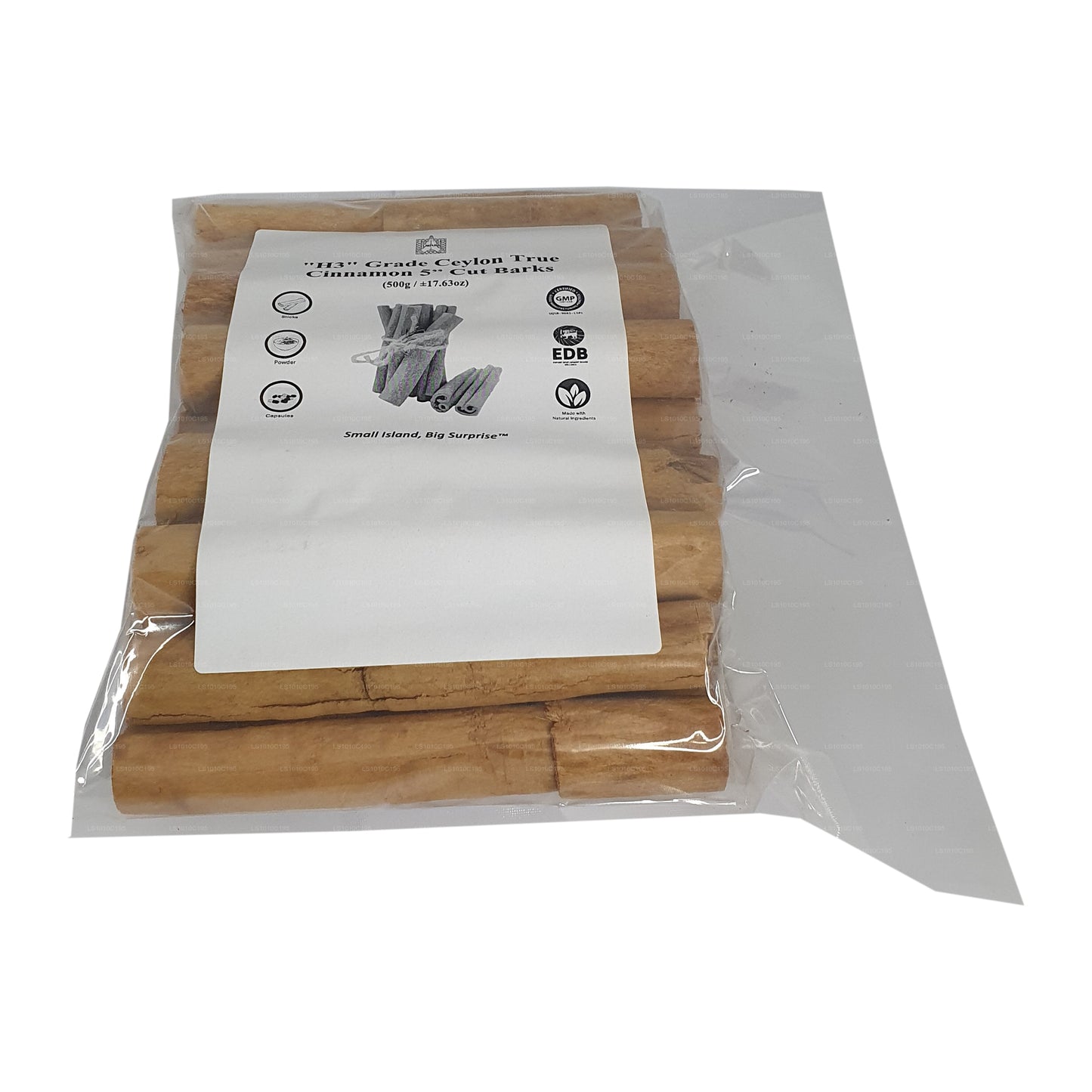 Lakpura „H3" klasy Ceylon True Cinnamon Barks Pack