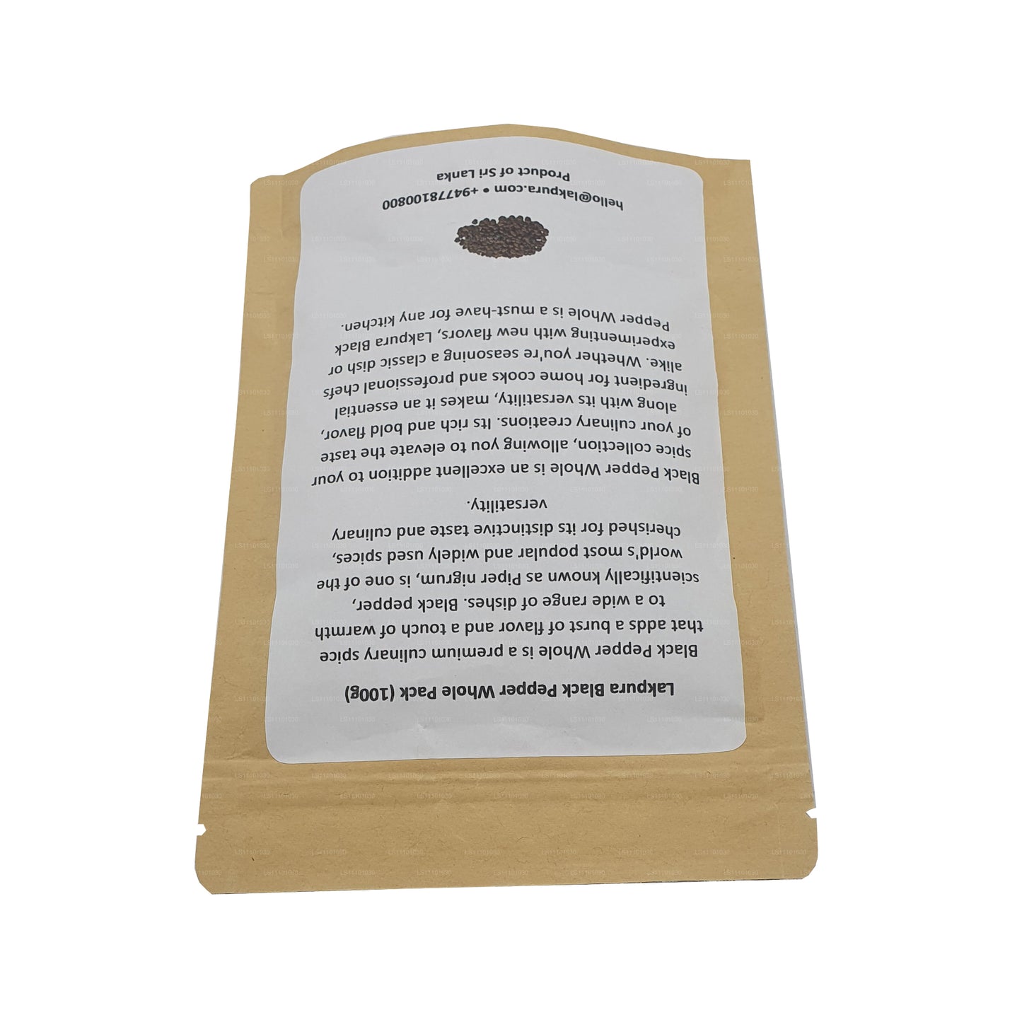 Lakpura czarny pieprz cały pakiet