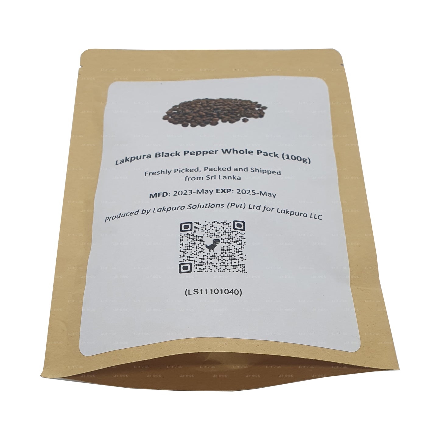 Lakpura czarny pieprz cały pakiet