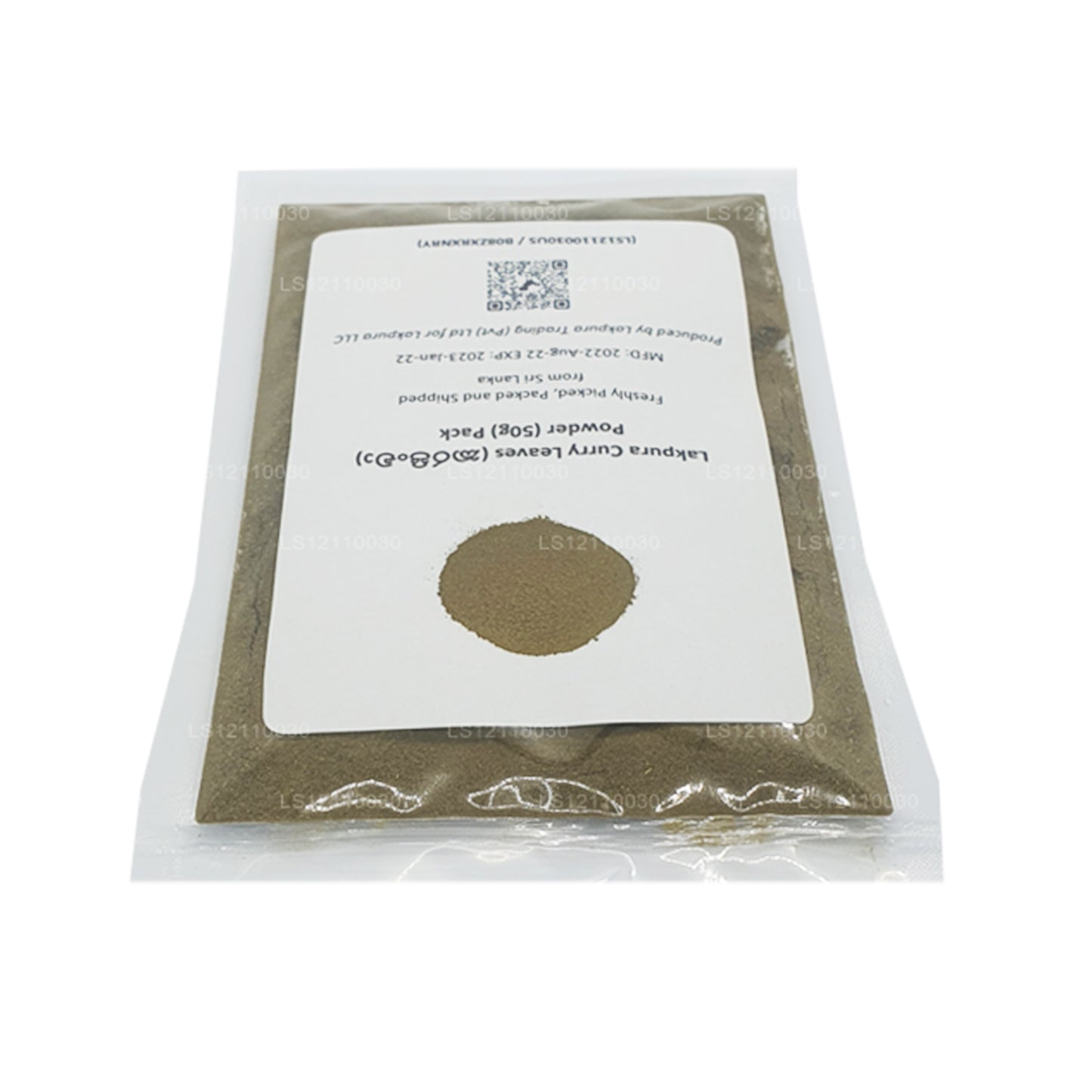 Lakpura Odwodniony proszek z liści curry (100g)