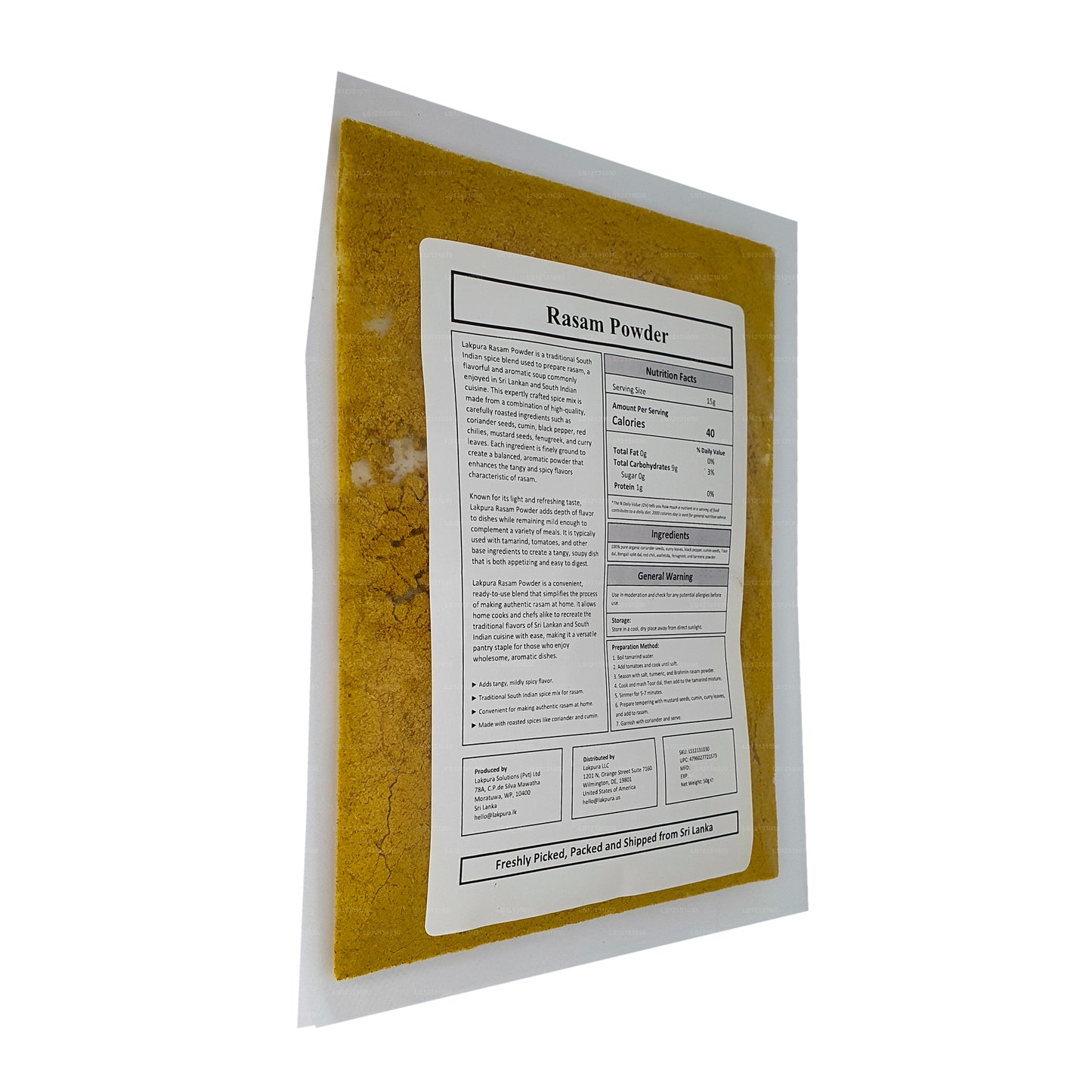 Lakpura Rasam w proszku