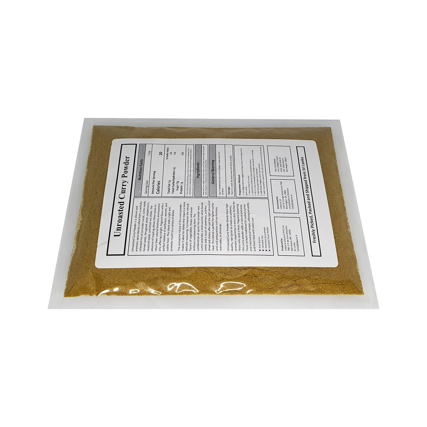 Lakpura® Curry w proszku (Thuna Paha)