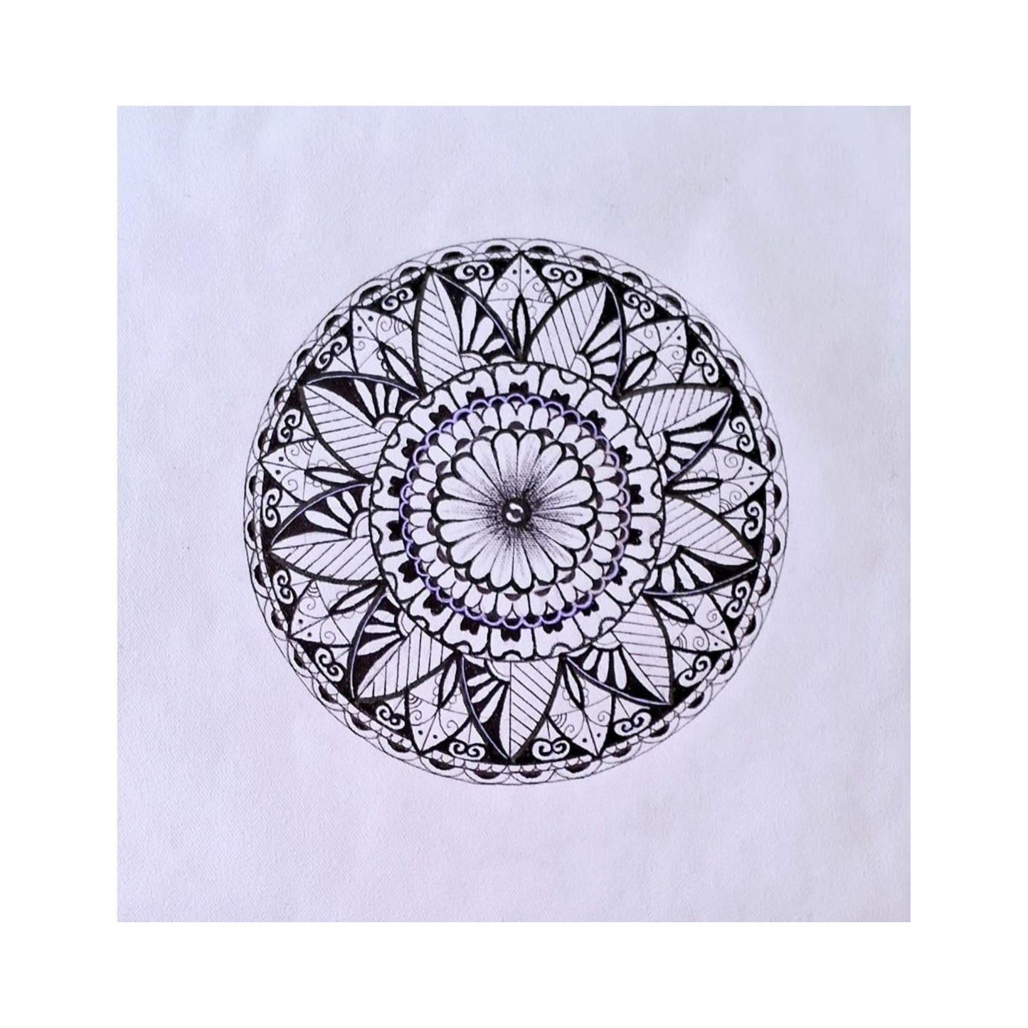 Lakpura® Mandala Dekoracja Ścienna (Wzór C)