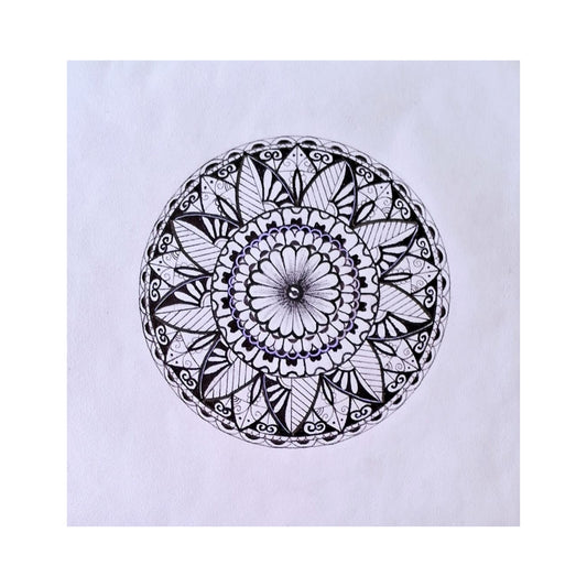 Lakpura® Mandala Dekoracja Ścienna (Wzór C)