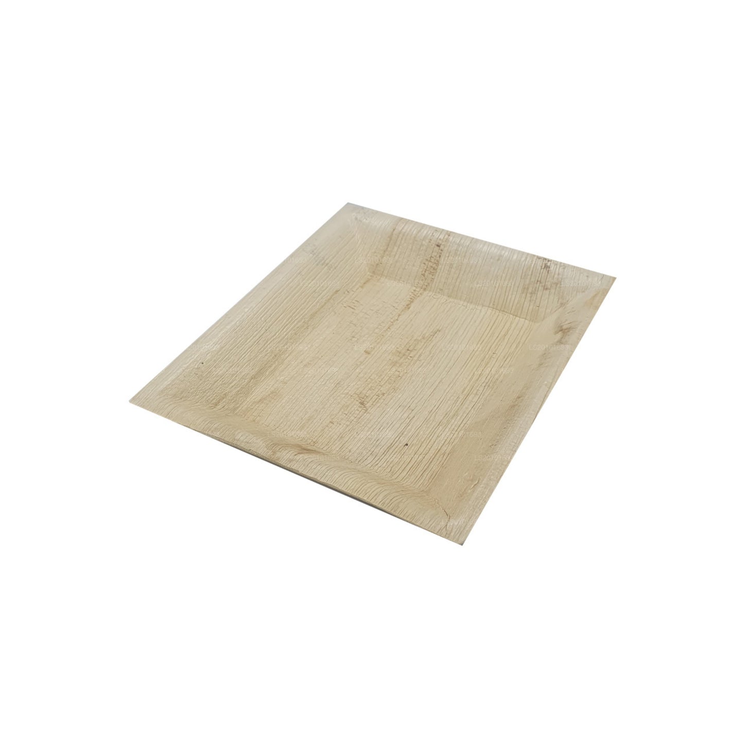 Ręcznie robione płyty spożywcze z liści Areca 20 cm x 20 cm (typ kwadratowy)