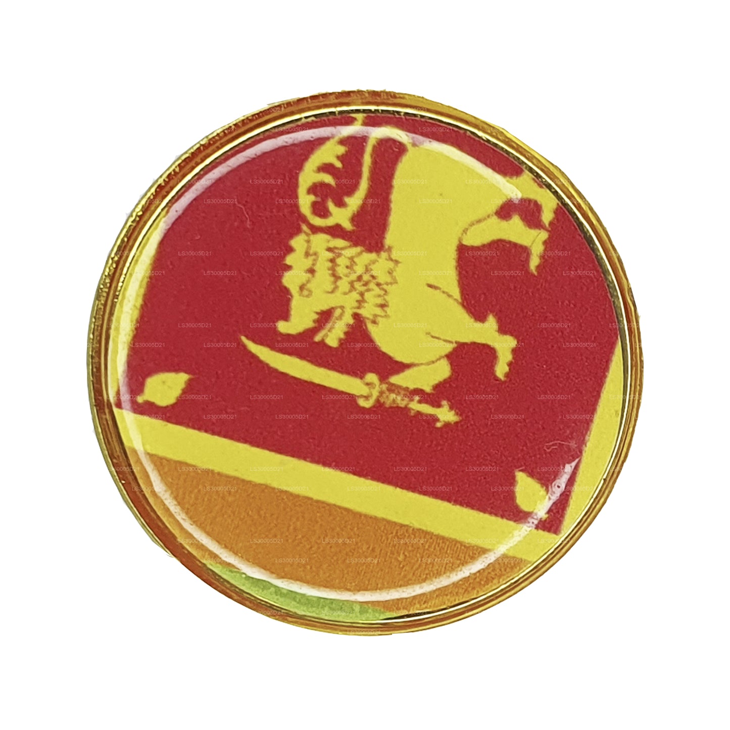 Sri Lankan National Flag Lapel Pin