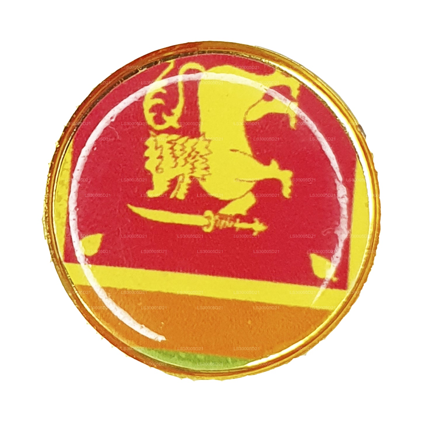 Sri Lankan National Flag Lapel Pin