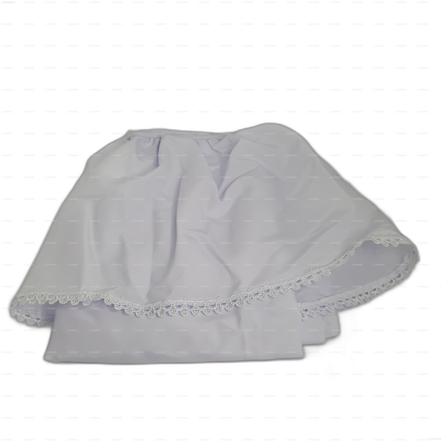 Lakpura® Dziecięce Białe Lamasaree (Półsari)