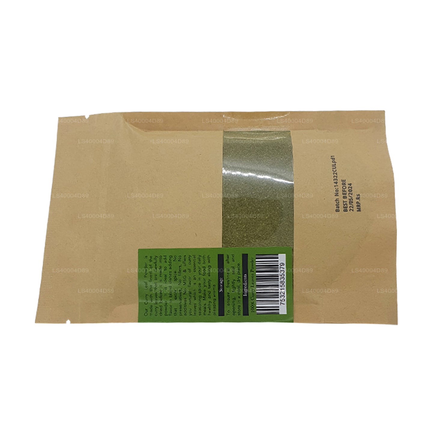 Starożytne Nutraceutyki Curry Liście Proszek (40g)