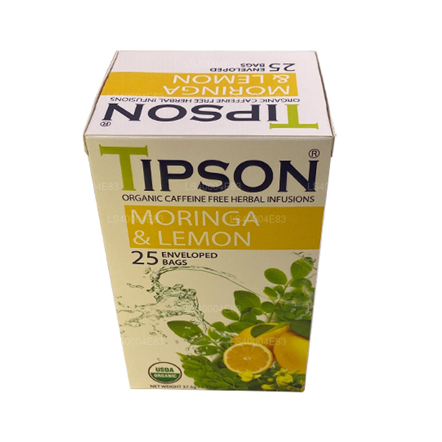 Tipson Moringa I Herbata Cytrynowa (37,5 g) 25 Torebek Herbaty
