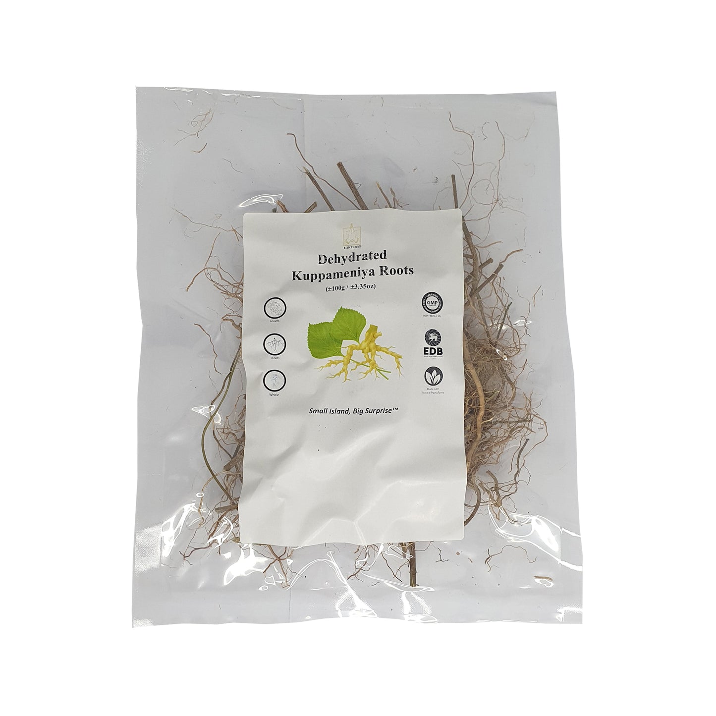 Lakpura® Dehydrated Kuppameniya Roots