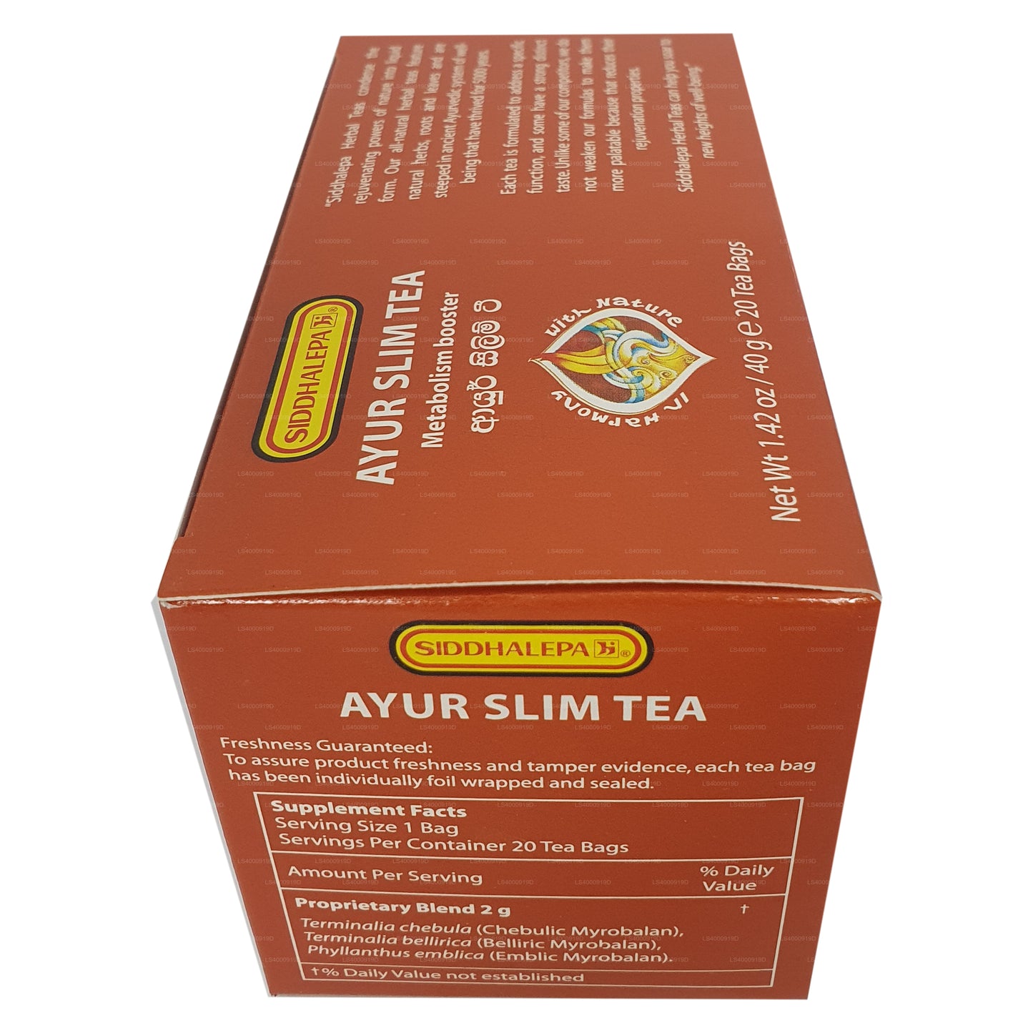 Siddhalepa Ayur Slim Herbata (40g)