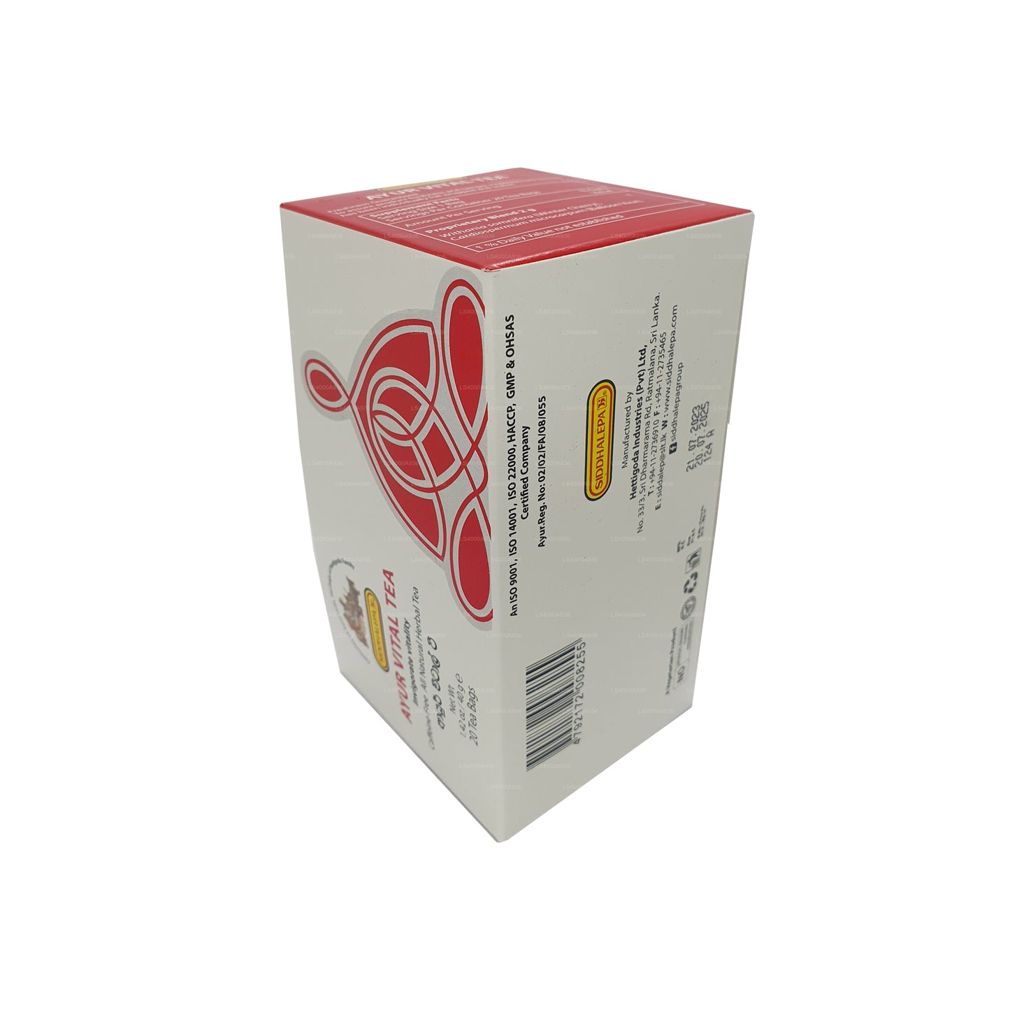 Siddhalepa Ayur Vital Tea (40g) 20 torebek