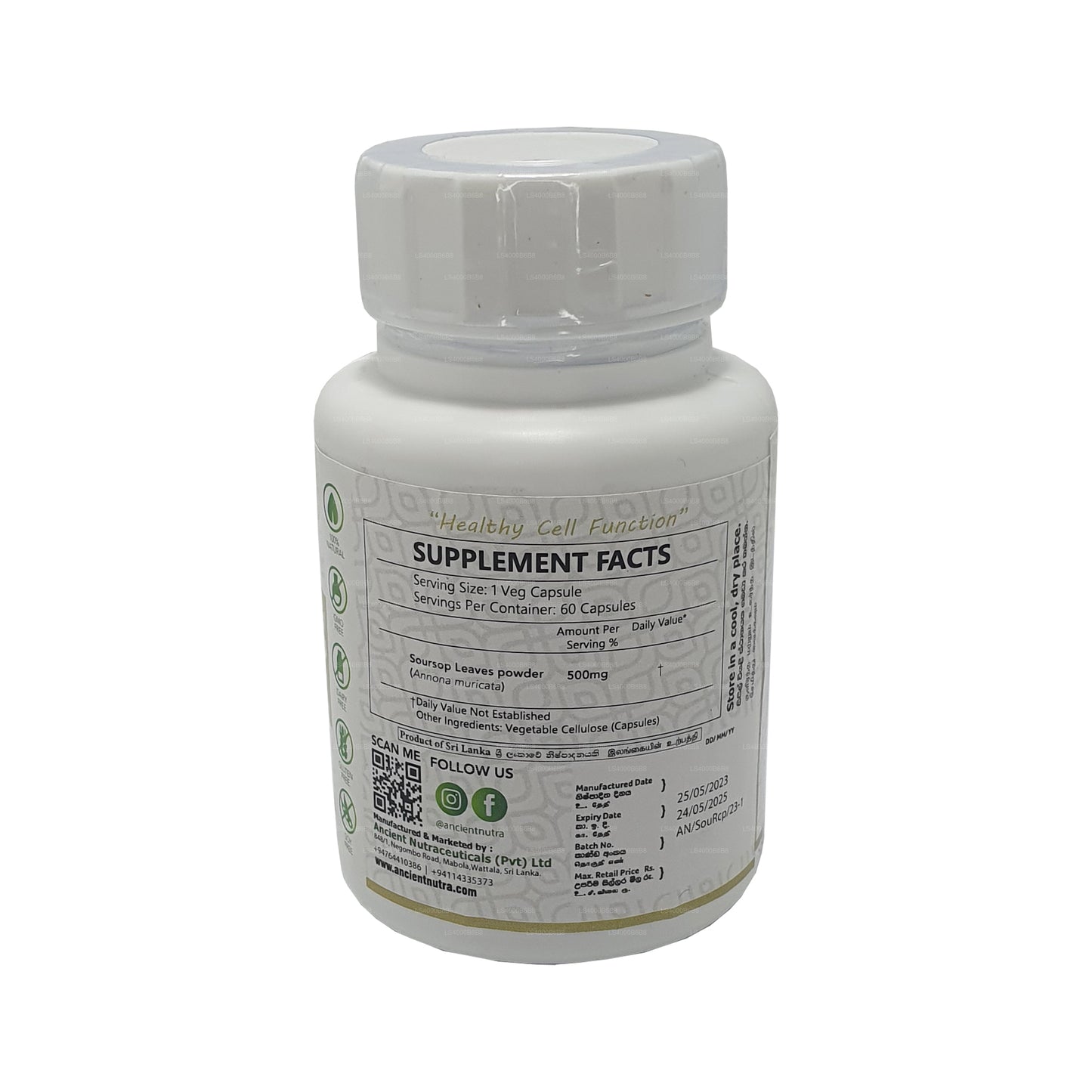 Ancient Nutra Soursop (60 kapsułek)