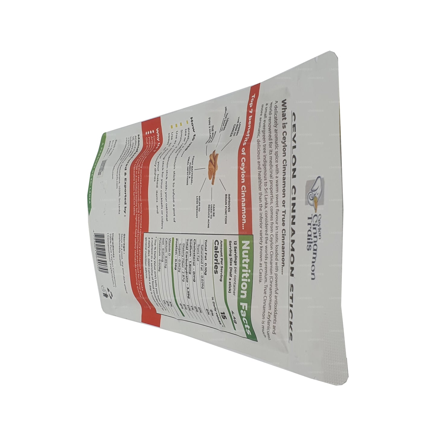 Ceylon Cinnamon Trails Paluszki cynamonu (50g)