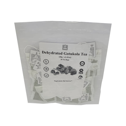 Lakpura Dehydrate Gotukola Herbaciane torebki (40g) 20 torebek herbaty