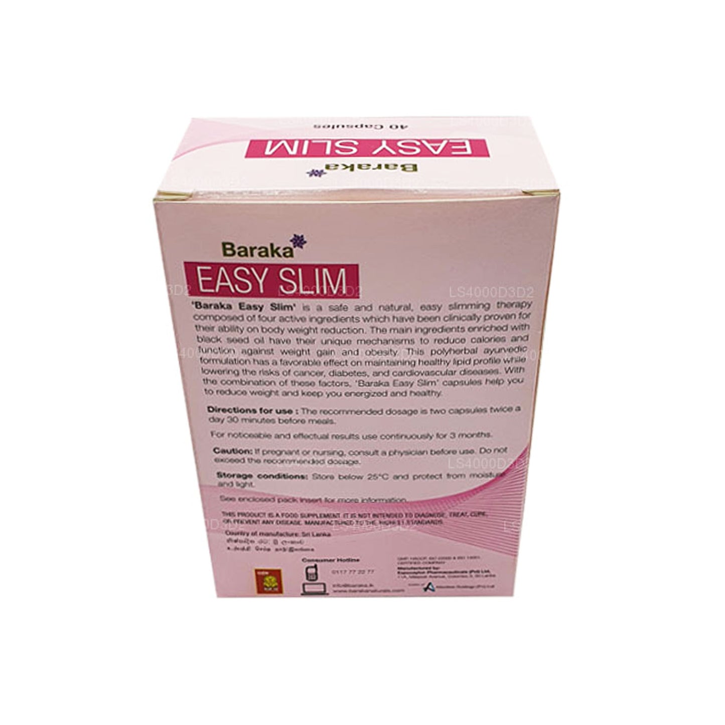 Baraka Easy Slim (40 kaps)