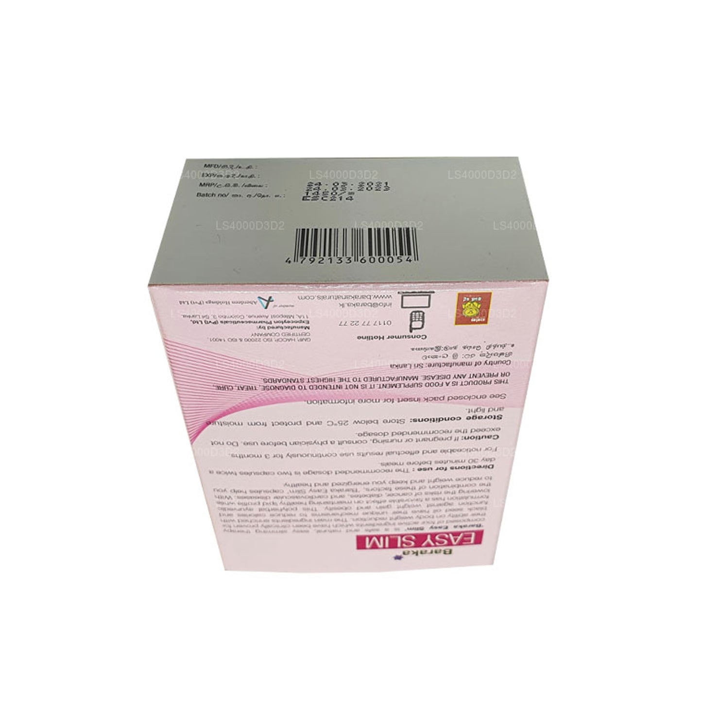 Baraka Easy Slim (40 kaps)