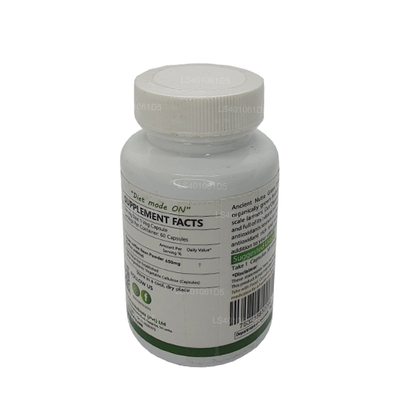 Ancient Nutra Green Coffee Bean (60 kapsułek)